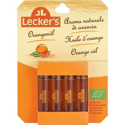 LECKER´S Pomarančová aróma BIO 4 x 2 ml