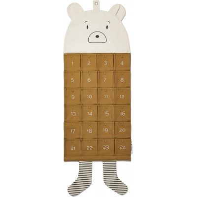 Liewood Adventní kalendář pro děti LW15064 hnědá