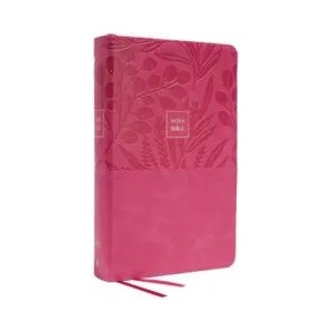 KJV, Personal Size Large Print Single-Column Reference Bible, Leathersoft, Pink, Red Letter, Comfort Print (ISBN: 9780785291121)