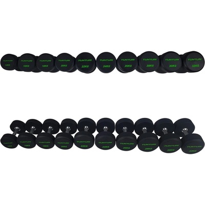 Tunturi Pro Sada jednoručních činek 10 párů 14-32 kg