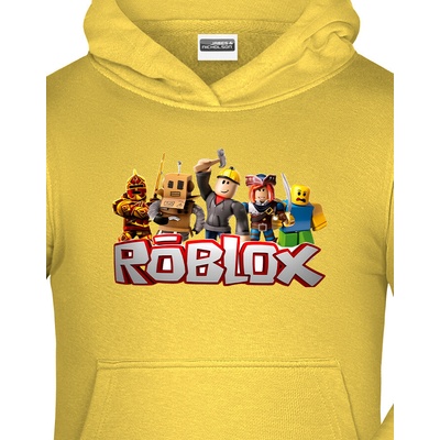 Dětská mikina Roblox Žlutá