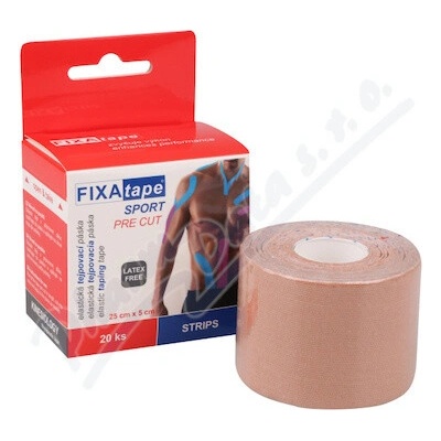 FIXAtape Sport Strips tejp.páska 20ks 25 x 5 cm