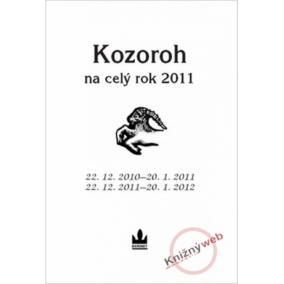 Horoskopy na celý rok 2011 Kozoroh