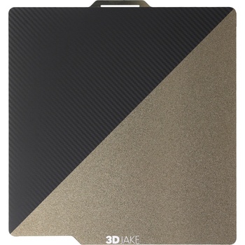 3DJAKE Плоча за вграждане от PET/PEI - въглерод - 257 x 257 mm (CARBP257X257)
