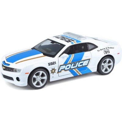 Maisto Chevrolet Camaro SS RS 2010 Policie Bílé 1:24