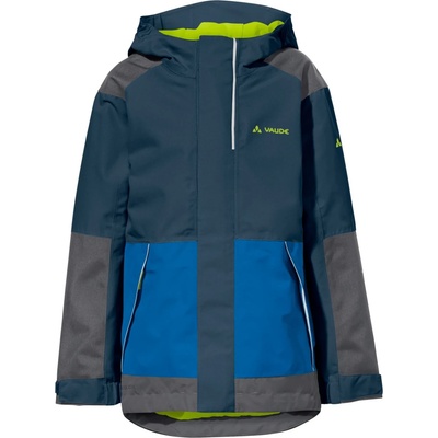 VAUDE Детско водоустойчиво яке Vaude Kid's Caprea 2L Jacket Waterproof jacket - Dark Sea / Green - размер 92 (EU) (703-3066-0311)