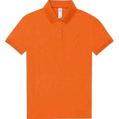 B&C My Polo 210 /women Dámske piqué polo oranžová pure