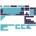 Dark Project Keycaps Night Sky ANSI & ISO Layout (KS-1050)