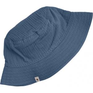 Huttelihut Детска шапка Huttelihut Kid's Bucket Hat Muslin Hat - Bering Sea - размер 52 cm (904-3491-0613)