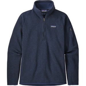 Patagonia Дамски поларен пуловер Patagonia Women's Better Sweater 1/4 Zip Fleece jumper - New Navy - размер XL (105-5077-0315)