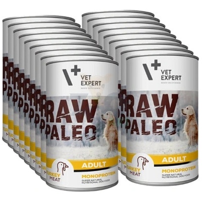 Vetexpert Raw Paleo adult moriak 18 x 400 g