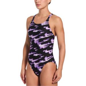 Nike Бански костюм Nike Women's One Piece Swimsuit - Violet