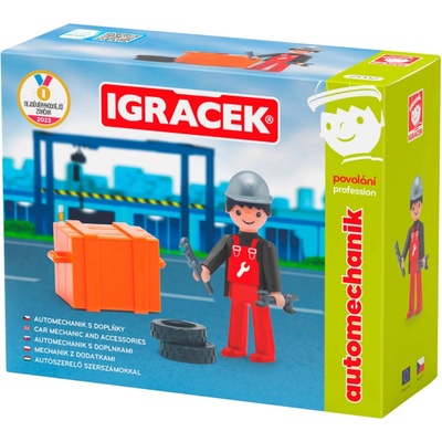 Efko Igráček Automechanik figúrka s náradím