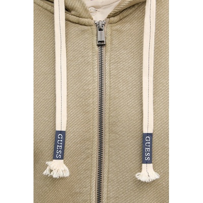 GUESS суичър с цип и качулка мъжки от памук (M6GQ15.K3019)