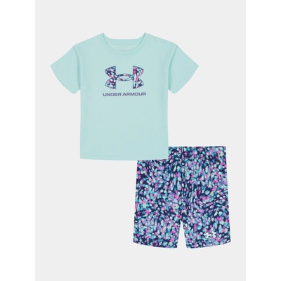 Under Armour dívčí set UA PRINTED BIKE SHORT SET zelená – Sleviste.cz