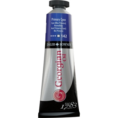 Daler Rowney Georgian Маслена боя Primary Cyan 38 ml 1 бр (111014142)