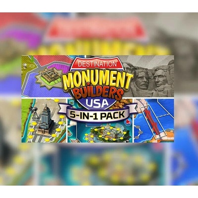 5-in-1 Pack: Monument Builders - Destination USA
