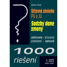 Účtovná závierka v PÚ a v JÚ - 1000 riešení č. 1 / 2025