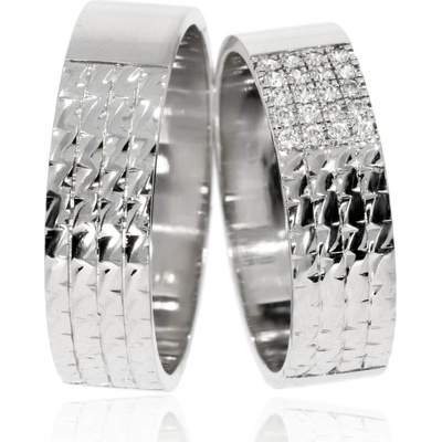 Zlatnictví Helios Zlaté snubní prsteny L 163