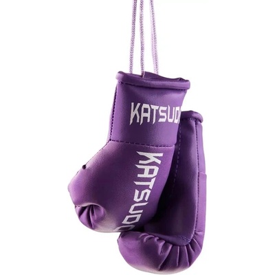 Prívesok na kľúče Katsudo miniatúra boxerskýh rukavíc Miniglo fialová