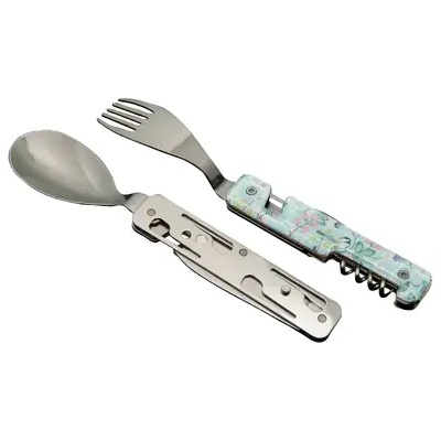 AKINOD Комплект за хранене Akinod Multifunction Cutlery 13H25, Gourmet Blossom (A02M00053)