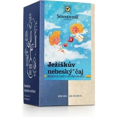 SONNENTOR BIO Ježíškův nebeský čaj porcovaný bylinný čaj 18 x 1,5 g