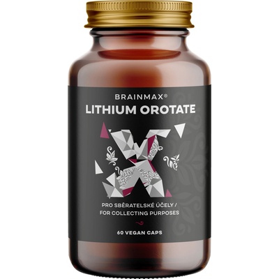 BrainMax Lithium orotate 60 kapsúl