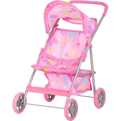 Chipolino Количка за кукли Chipolino - Алис, сърчица (KZKAL02403HE)