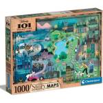 Clementoni Пъзел 1000 части - Дисни карта 101 далматинци (39665)
