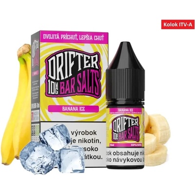 Juice Sauz Drifter Bar Salts Banana Ice 10 ml 10 mg