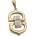 VipGold Златна висулка 2.44 гр (m23)