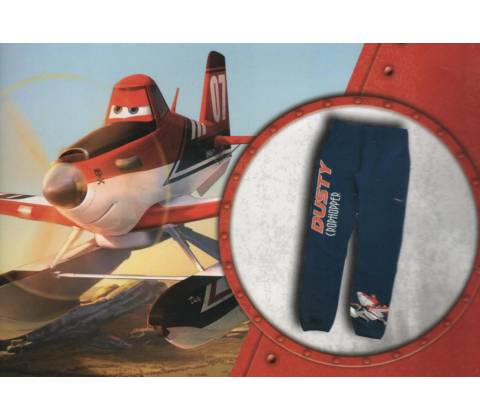 Planes dětské tepláky modrá