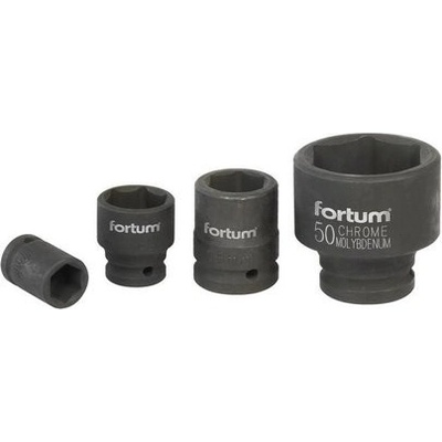 Fortum (4703030) hlavice nástrčná rázová, 3/4“, 30mm, L 54mm, CrMoV