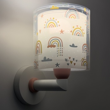 Dalber 41199 - Детска стенна лампа RAINBOW 1xE27/15W/230V многоцветна (PI626)