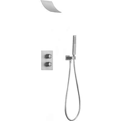Mexen Salto вградена душ система, хром - 7604-02-00 (7604-02-00)