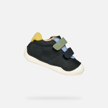 GEOX Тъмносини момчешки barefoot обувки за първи стъпки Geox Tutim Geox | Sin | Момчешки | 19