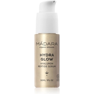 MÁDARA Cosmetics MÁDARA Hydra Glow Hyaluron Peptide Serum хиалуронов серум с пептиди 30ml