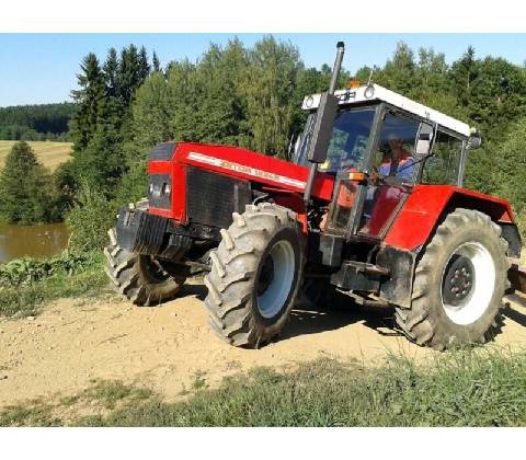 Offroadová jízda traktorem