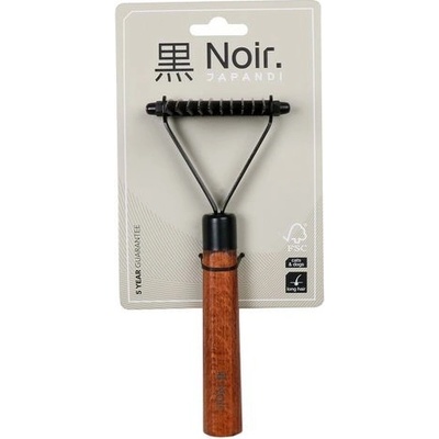 EBI NOIR JAPANDI Furminator hrebeň typu hrable s 10 čepeľami na odstránenie podsady 20 x 8 x 6 cm