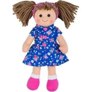 Bigjigs Toys Мека кукла Bigjigs - Холи, 25 cm (BJD057) - ozone