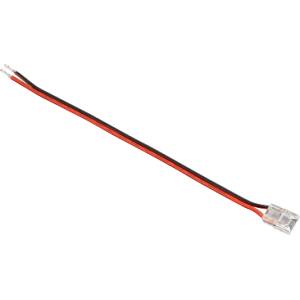 ULTRALUX КОНЕКТОР ГЪВКАВ ultralux ЗА ЕДНОЦВЕТНА led ЛЕНТА 8мм 5бр 2Х0.5мм-150мм (gk8sc)