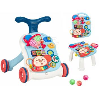 KikkaBoo Играчка за прохождане 3в1 Play & Grow Blue (kikka-31005030075)