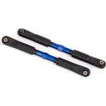 Traxxas биела 120mm алуминиева синьо анодизирана (2)