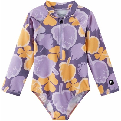 Dívčí jednodílné plavky Reima Pihlis Blooming Lilac
