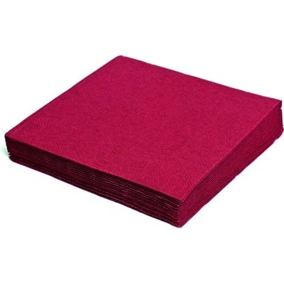 Wimex ubrousky 3V bordó 20ks 33x33cm