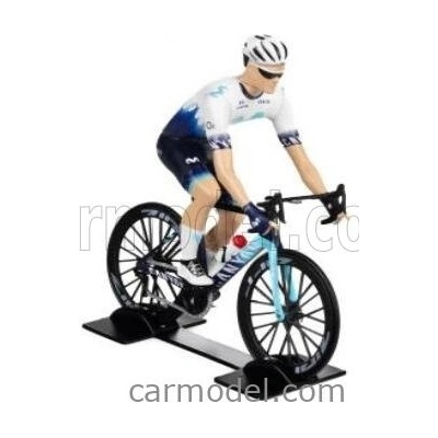 Solido Figures Ciclista Cyclist Team Movistar Tour De France 2023 Bílá 1:18