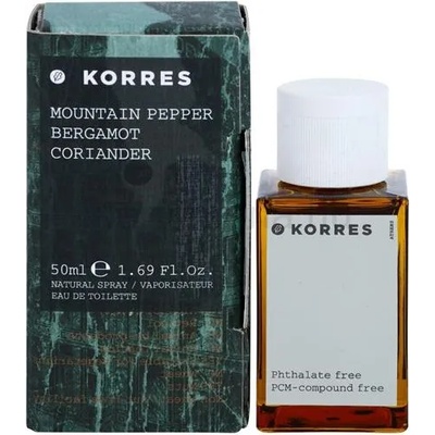 KORRES Mountain Pepper (Bergamot/Coriander) EDT 50 ml
