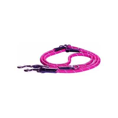 Rogz - Rope Multi Purpose Lead Large - Повод за кучета с удължаване 12мм / 2метра. /розов