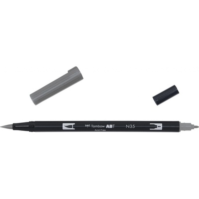 Tombow Tombow Oboustranný štětcový fix ABT Dual Brush Pen, cool grey12 (ABT-N35)