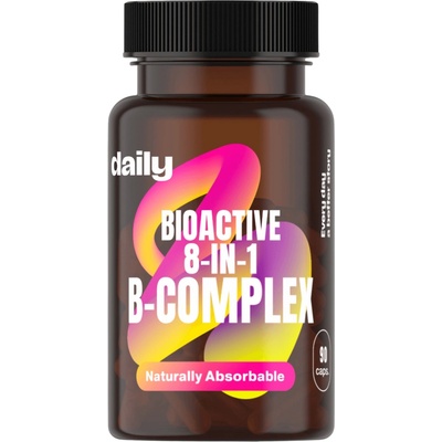 Daily Bioactive 8-in-1 B Complex 90 kapslí